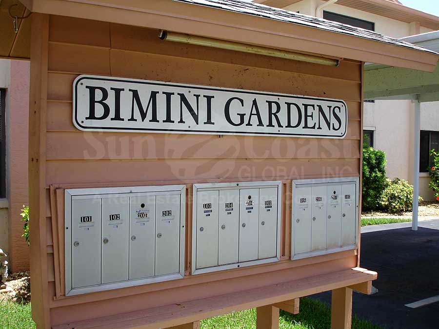 Bimini Gardens Signage
